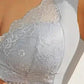 Crochet Lace Hook Front Wireless Lifting Bralette