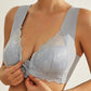 Crochet Lace Hook Front Wireless Lifting Bralette