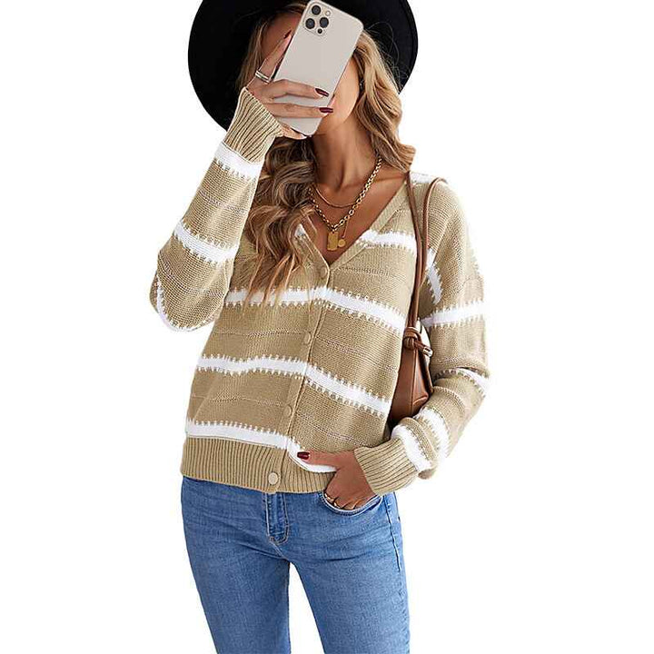 Apricot-Comfy-Fall-Cardigans-Sweaters-for-Women-Trendy-Casual-Loose-Winter-Warm-Open-Front-Lamb-Button-Down-V-Neck-Knit-Tops-K119
