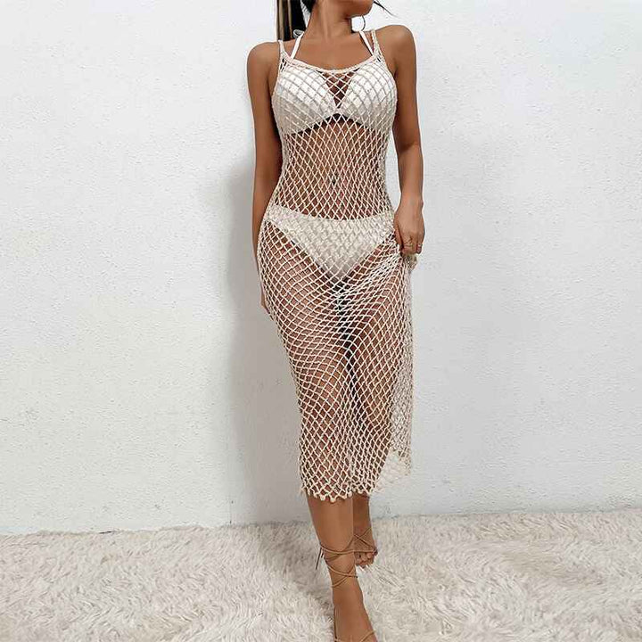     Apricot-Women-Bra-Black-Knitted-Bikini-Top-Summer-Beach-Breast-wrap-Handmade-Crochet-Crop-Halter-Top-K565-Front-2
