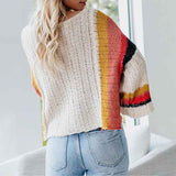 Apricot-Womens-2022-Cute-Summer-Fall-Color-Block-Striped-Lightweight-Comfy-Cable-Knit-Beach-Pullover-Sweaters-K094-Back
