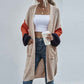 Apricot-Womens-Boho-Open-Front-Cardigan-Colorblock-Long-Sleeve-Loose-Knit-Lightweight-Sweaters-K363-Front