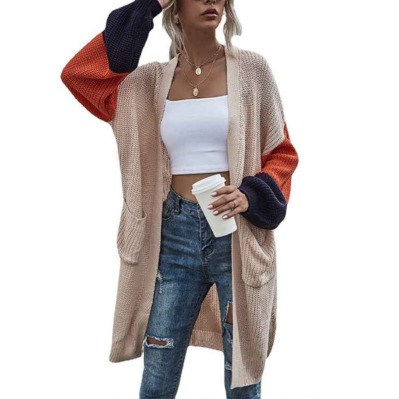    Apricot-Womens-Boho-Open-Front-Cardigan-Colorblock-Long-Sleeve-Loose-Knit-Lightweight-Sweaters-K363