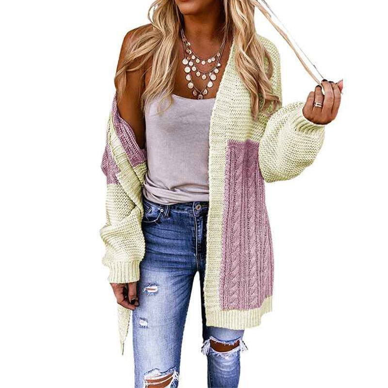 Apricot-Womens-Long-Sleeve-Color-Block-Cardigan-Striped-Open-Front-Chunky-Knit-Slouchy-Sweaters-Outwear-Coats-K112