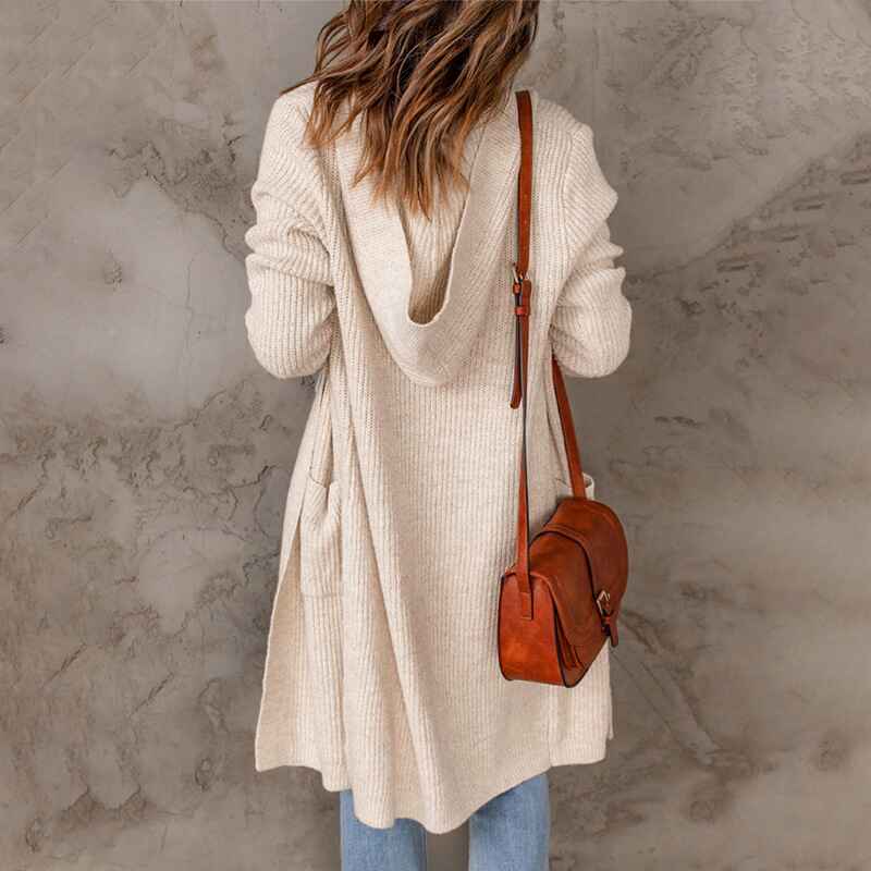 Apricot-Womens-Sweater-Open-Front-Hoodie-Long-Sleeve-Solid-Color-Knitted-Soft-Lightweight-with-Pocket-Cardigan-Coat-K106-Back