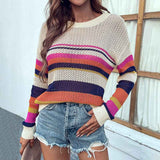Apricot-Womens-Sweaters-Long-Sleeve-Crew-Neck-Color-Block-Striped-Oversized-Casual-Knitted-Pullover-Tops-K234-Front