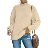 Beige-Ladies-Turtlenecks-Winter-Womens-Oversized-Long-Sleeve-Striped-Sweater-Casual-Turtleneck-Side-Split-Tunic-Pullover-K204