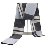 Beige-Stripes-Womens-Fashion-Scarves-Long-Shawl-Winter-Thick-Warm-Knit-Large-Plaid-Scarf-D019