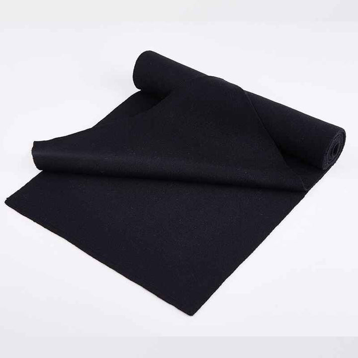 Black-Large-Soft-Cashmere-Silky-Pashmina-Solid-Shawl-Wrap-Scarf-for-Women-D010
