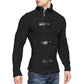 Black-Mens-Fashion-Casual-Slim-Fit-Button-Down-Cable-Knitted-Stand-Collar-Cardigan-Sweater-G031-side