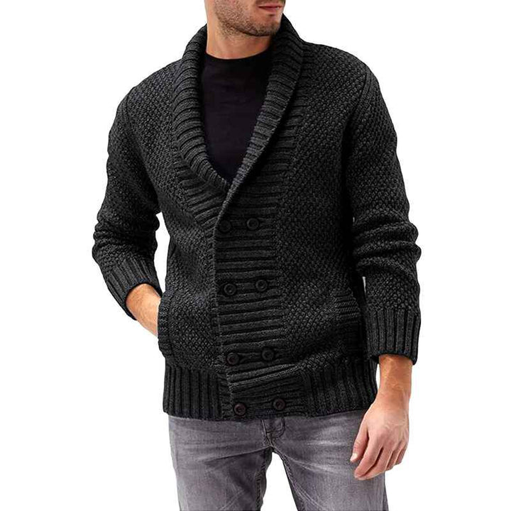 Black-Mens-Soft-Double-Breasted-Cardigan-Sweaters-Fall-Winter-Long-Sleeve-Warm-Knitwear-Casual-Shawl-Lapel-Jackets-Coats-G049