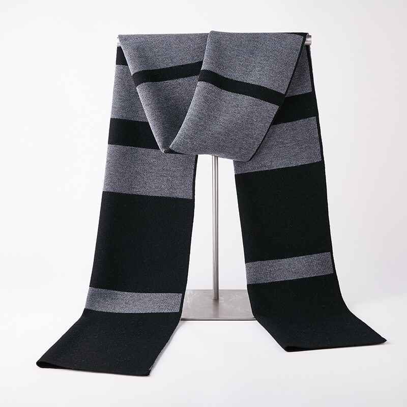     Black-Merino-Fine-Wool-Mens-Scarves-Fashion-Knitted-Soft-Scarf-for-Men-Thick-Winter-Neckwear-D002