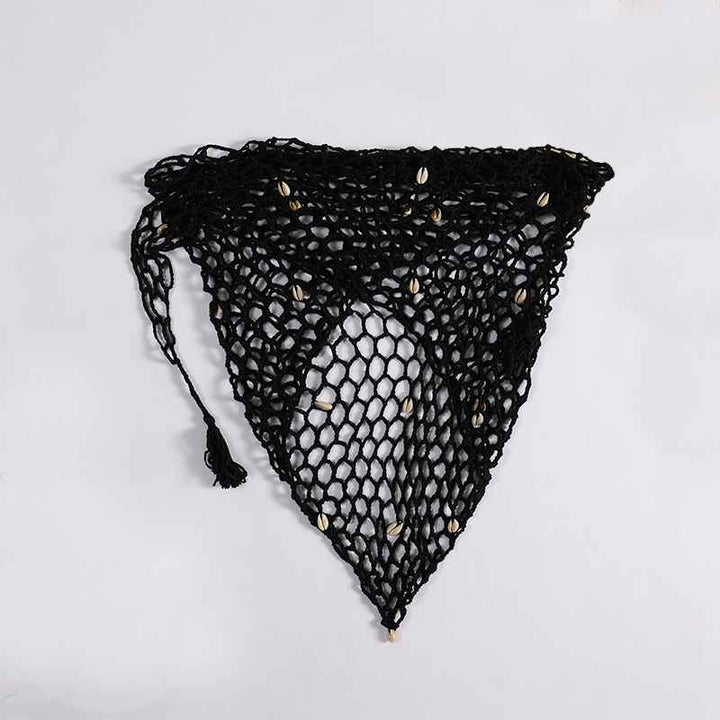 Black-Swimwear-Cover-Up-Sexy-Fashion-Beach-Hand-Crochet-Shawl-Capelet-Cover-Up-Sunscreen-Net-Triangle-Fishnet-Skirt-K558