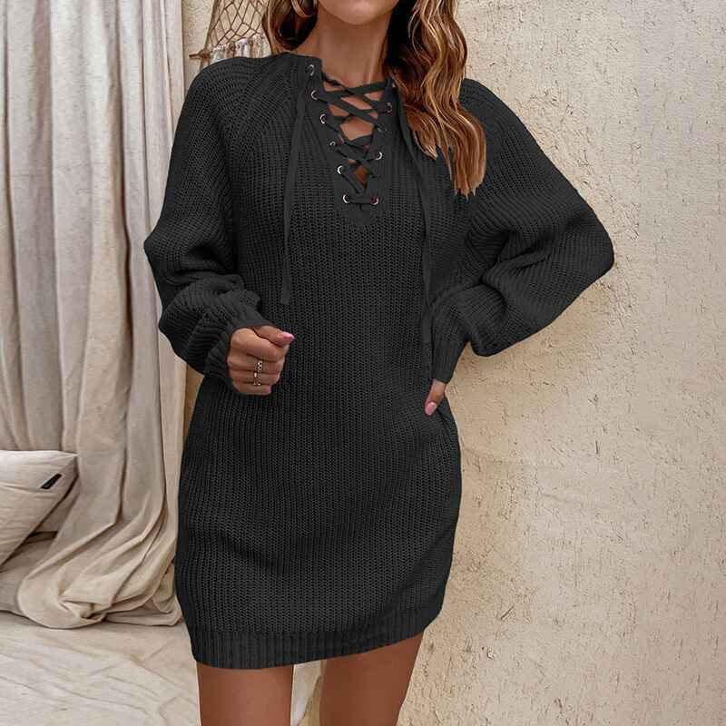 Black-WomenS-Sexy-V-Neck-Knit-Sweater-Dresses-Bodycon-Long-Sleeve-Slim-Fit-Ribbed-Knitted-Mini-Dress-K435
