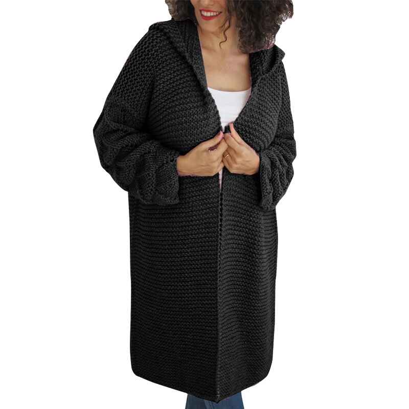 Black-Womens-Casual-Long-Sleeve-Open-Front-Hooded-Cardigan-Sweater-Oversized-Striped-Knitted-Pockets-Jacket-Coats-K034