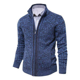 Blue-Mens-Cardigan-Sweaters-Full-Zip-Up-Stand-Collar-Slim-Fit-Casual-Knitted-Sweater-with-2-Front-Pockets-G047