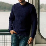 Blue-Mens-Regular-Fit-Long-Sleeve-Crewneck-Sweater-G027