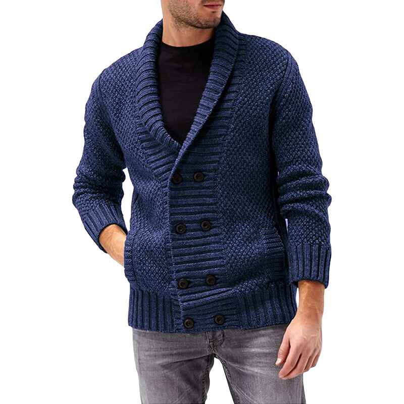 Blue-Mens-Soft-Double-Breasted-Cardigan-Sweaters-Fall-Winter-Long-Sleeve-Warm-Knitwear-Casual-Shawl-Lapel-Jackets-Coats-G049