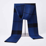 Blue-Mens-Winter-Warm-Cashmere-Scarf-Plaid-Tassel-Scarf-for-Men-Soft-Long-Cotton-D014