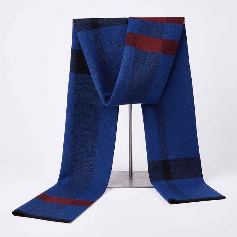 Blue-Winter-Warm-Scarfs-for-Women-And-Men-Cashmere-Feel-Large-Scarf-Fashion-Poncho-Long-Shawls-Grid-Wraps-Scarves-Super-Soft-Light-D007