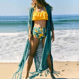    Blue-Women-Sexy-Lace-Crochet-Open-Front-Swimsuit-Beach-Long-Kimono-Cover-Ups