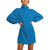 Blue-Women-Turtleneck-Long-Lantern-Sleeve-Casual-Loose-Oversized-Sweater-Dress-Soft-Winter-Pullover-Dresses-K016