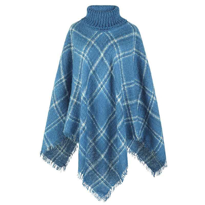 Blue-Womens-Shawl-Wrap-Poncho-Ruana-Cape-Open-Front-Cardigan-Shawls-for-Fall-Winter-K439