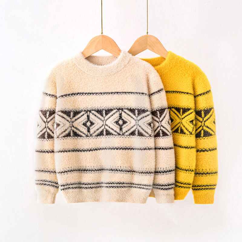 Boys-Sweater-Kids-School-Uniform-Toddler-Stripe-Pullover-Child-Casual-Knitted-Top-V024