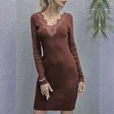 Brown-Women-Casual-Long-Sleeve-Bodycon-Dress-for-Women-V-Neck-Ribbed-Knitted-Short-Dresses-Slim-Fit-Solid-Party-Dress-K316