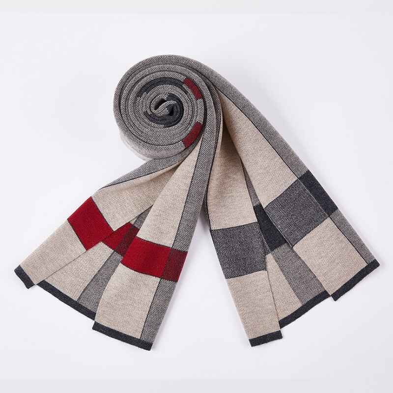Camel-Plaid-Striped-Wool-Scarf-for-Men-Winter-Soft-Thick-Cashmere-Knit-Scarves-D012