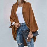 Camel-Womens-Color-Block-Cardigan-Open-Front-Sweaters-Loose-Knit-Casual-Coat-K286