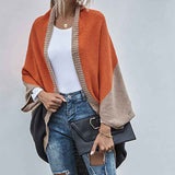 Color-Block-Khaki-Womens-Color-Block-Cardigan-Open-Front-Sweaters-Loose-Knit-Casual-Coat-K286