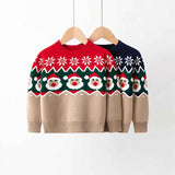 Cute-Santa-Claus-Ugly-Christmas-Sweater-Ho-Ho-Holiday-Boys-Girls-Toddler-Sweater-V046