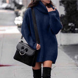 Dark-Blue-Women-Turtleneck-Long-Lantern-Sleeve-Casual-Loose-Oversized-Sweater-Dress-Soft-Winter-Pullover-Dresses-K014