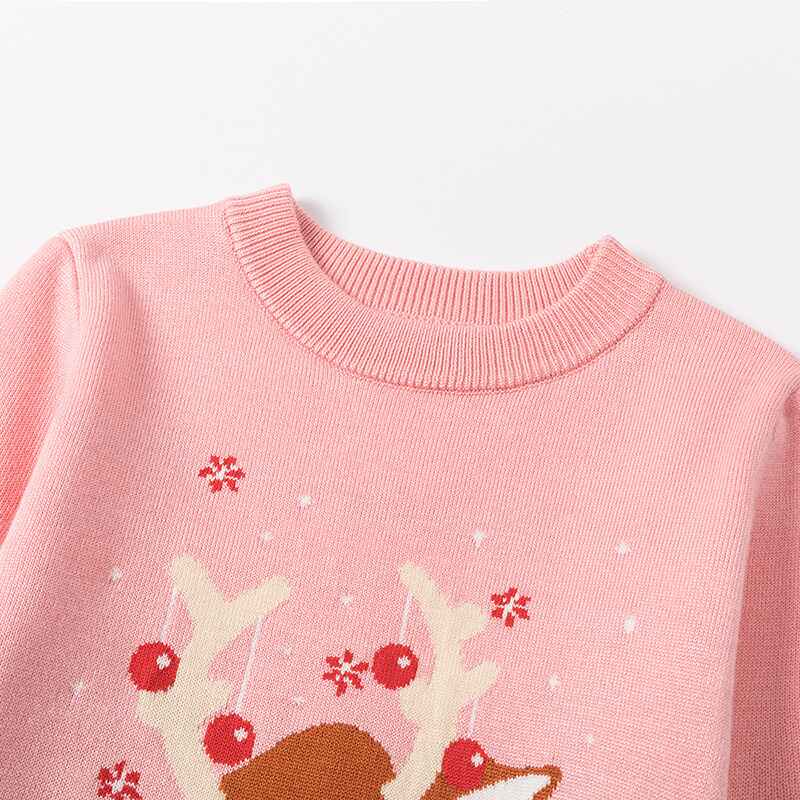 Girl-Ugly-Christmas-Sweater-Toddler-Boy-Double-Layer-Knitted-Funny-Deer-Xmas-Pullover-Sweater-V043-Neck