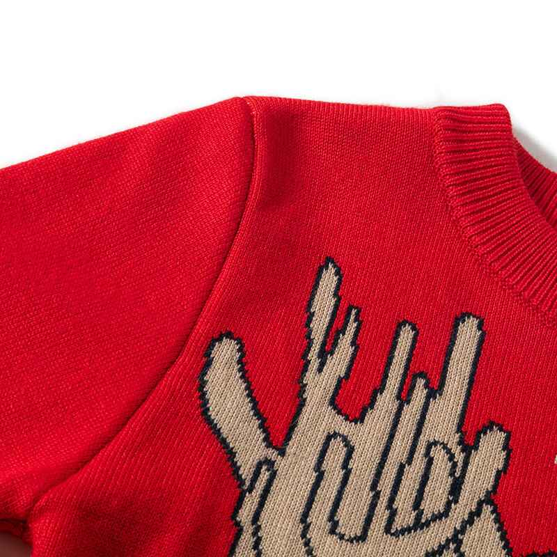 Girls-And-Boys-Long-Sleeve-Knit-Elk-Christmas-Sweater-Tops-V036-Sleeves