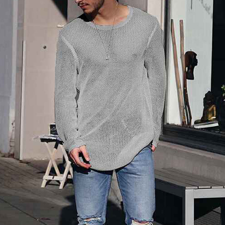 Gray-Men_s-Pullover-Knitted-Sweater-Crewneck-Stylish-Knitwear-Casual-Slim-Fit-Weave-Knit-Jumper-G073