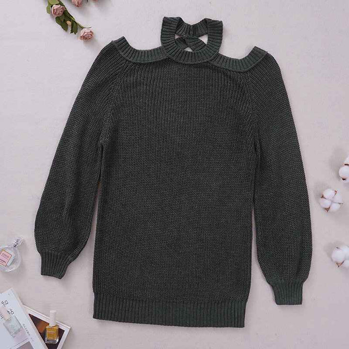 Gray-Women-Criss-Cross-V-Back-Sweaters-Fall-Trendy-Long-Sleeve-Crewneck-Knitted-Pullover-Jumper-Top-K203