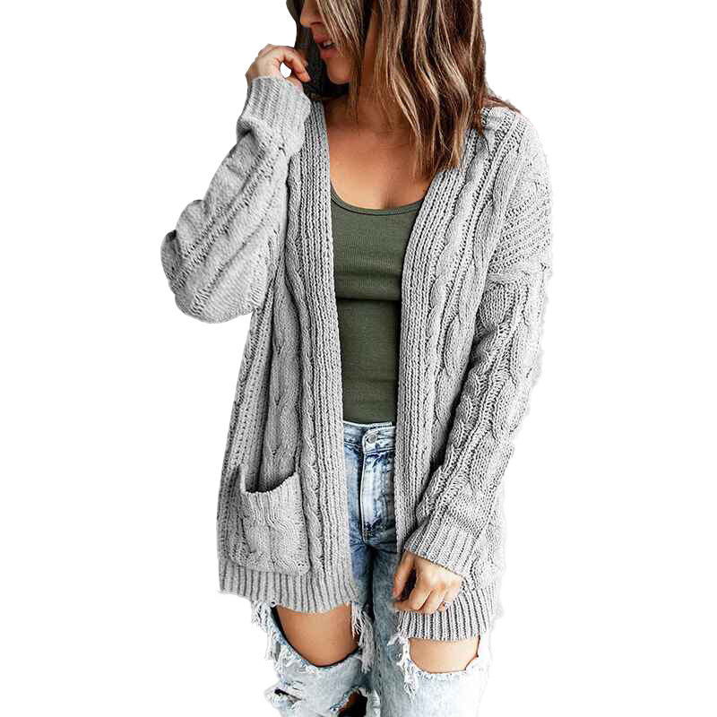 Gray-Womens-Cable-Knit-Cardigan-Oversized-Open-Front-Loose-Slouchy-Long-Sleeve-Warm-Sweaters-Coat-with-Pockets-K079