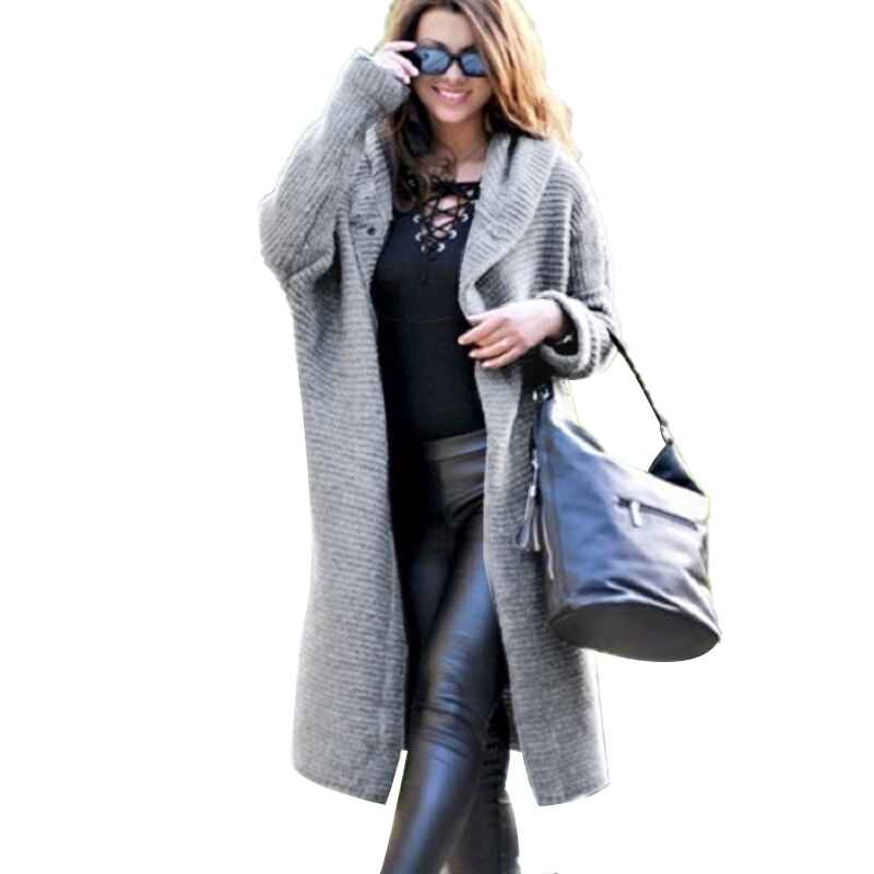 Gray-Womens-Casual-Long-Sleeve-Open-Cardigan-Warm-Hooded-Outwear-Coat-Cable-Knit-Long-Cardigan-Sweaters-K036