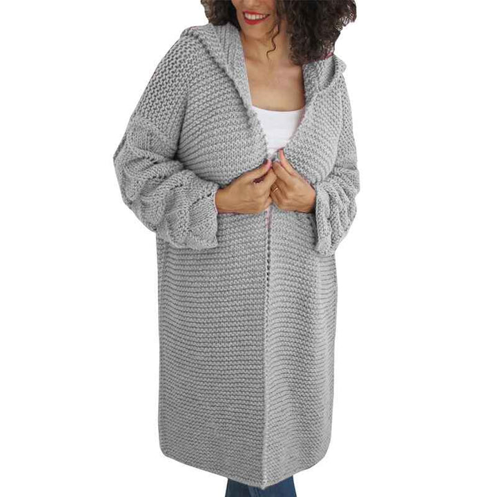 Gray-Womens-Casual-Long-Sleeve-Open-Front-Hooded-Cardigan-Sweater-Oversized-Striped-Knitted-Pockets-Jacket-Coats-K034