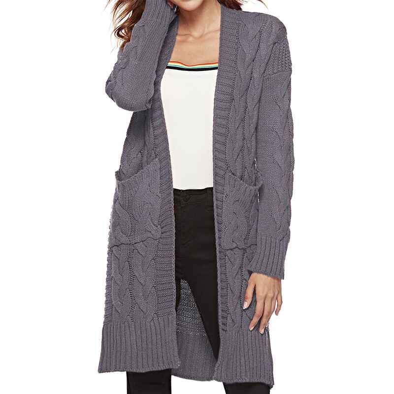 Gray-Womens-Loose-Open-Front-Long-Sleeve-Chunky-Knit-Cable-Cardigans-Sweater-with-Pockets-K369