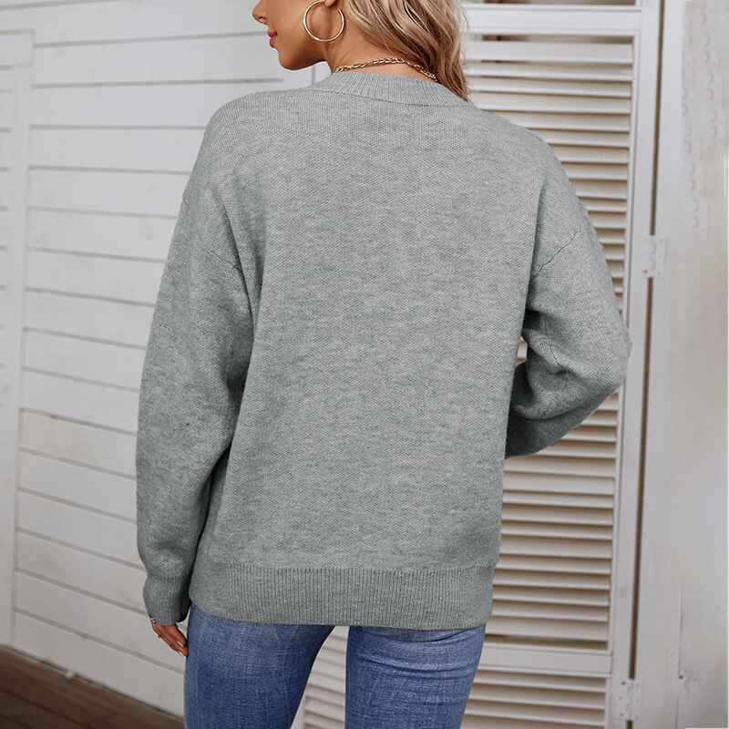    Gray-Womens-Y2K-Sweater-Kawaii-Vintage-Long-Sleeve-Knit-Oversized-Pullover-Jumper-Cute-Sweaters-K262-Back