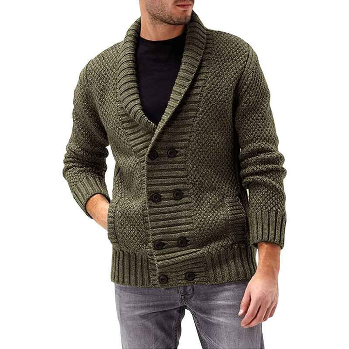 Green-Mens-Soft-Double-Breasted-Cardigan-Sweaters-Fall-Winter-Long-Sleeve-Warm-Knitwear-Casual-Shawl-Lapel-Jackets-Coats-G049