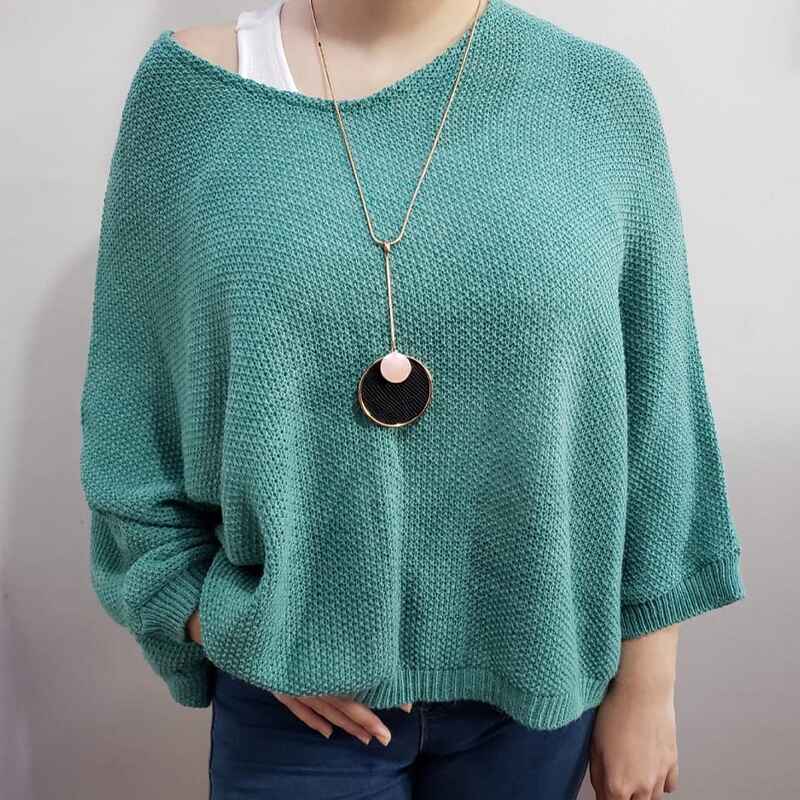 Green-Womens-Crochet-Hollow-Out-Sweater-Oversized-Loose-Sweater-Solid-Color-Knit-Sweater-Off-Shoulder-Sweaters-Pullover-K051