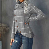 Grey-Womens-Sweaters-Fall-Fashion-Wrap-Cowl-Neck-Sweaters-Long-Sleeve-Asymmetric-Pullover-Ladies-Sweaters-K141-Side