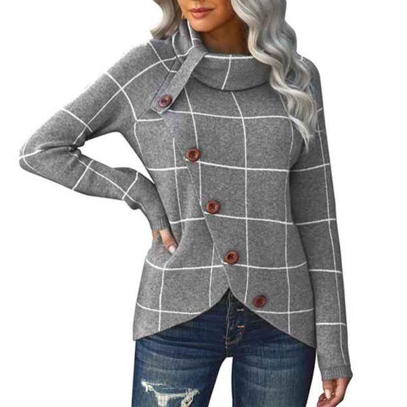 Grey-Womens-Sweaters-Fall-Fashion-Wrap-Cowl-Neck-Sweaters-Long-Sleeve-Asymmetric-Pullover-Ladies-Sweaters-K141
