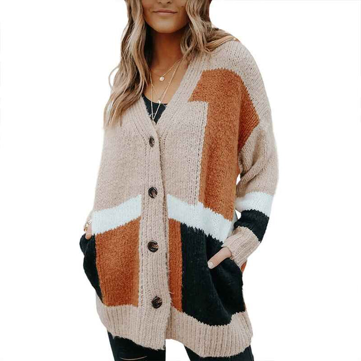 Khaki-Womens-Oversized-Open-Front-Fuzzy-Cardigan-Sweaters-Long-Sleeve-Casual-Slouchy-Fluffy-Loose-Knit-Sweater-K116