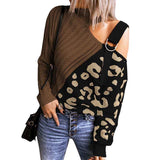 Leopard-Print-Brown-Womens-Long-Sleeve-Cold-Shoulder-Turtleneck-Knit-Sweater-Tops-Pullover-Casual-Loose-Jumper-Sweaters-K195