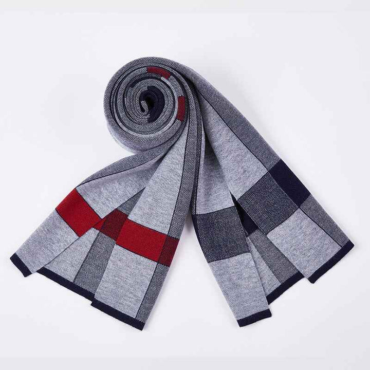 Light-Gray-Plaid-Striped-Wool-Scarf-for-Men-Winter-Soft-Thick-Cashmere-Knit-Scarves-D012